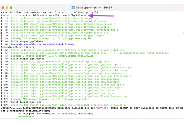 Build llama.cpp